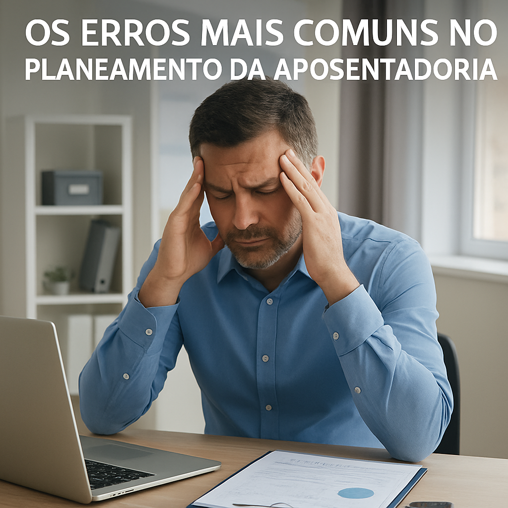 Os Erros Mais Comuns no Planeamento da Aposentadoria
